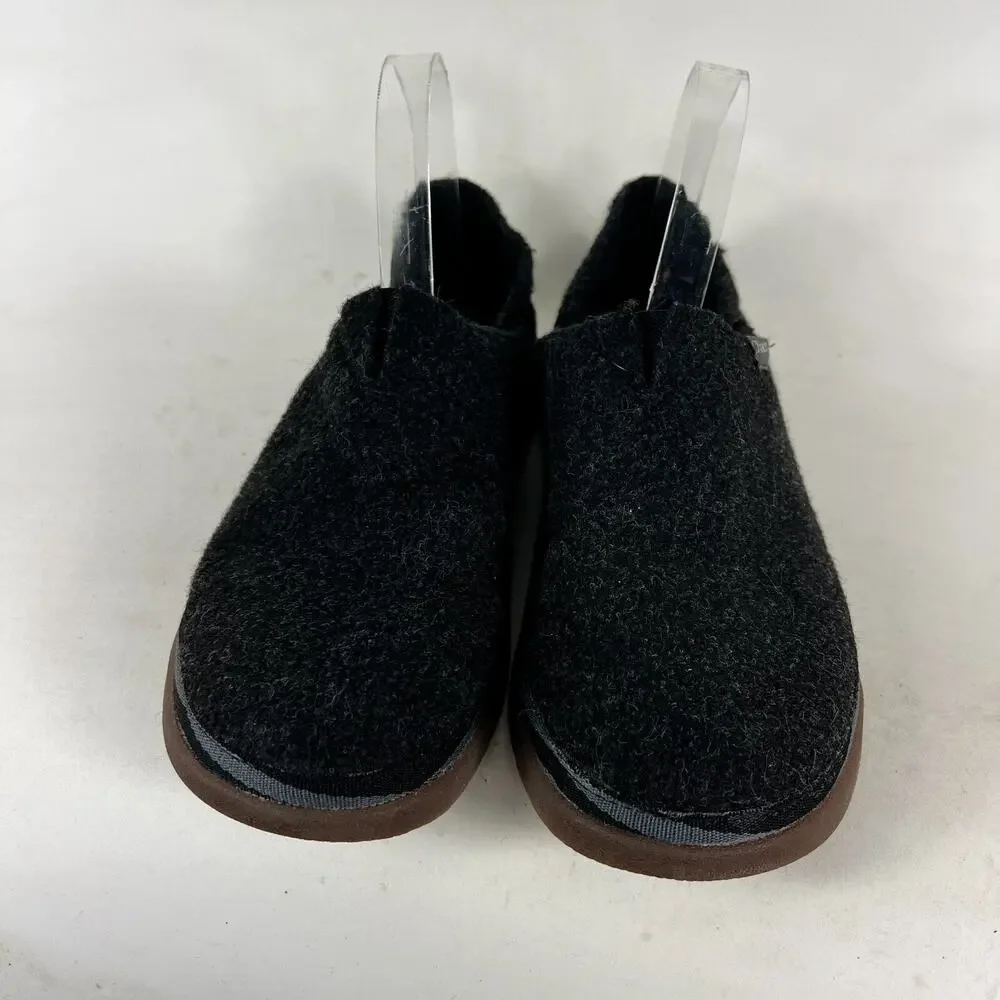 Chaco Revel Moccasin Men's 7 Black Slip On Low Round Toe Casual Shoes JCH107775